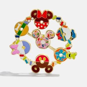 New Baublebar Disney Mickey Mouse & Friends Donut Pin